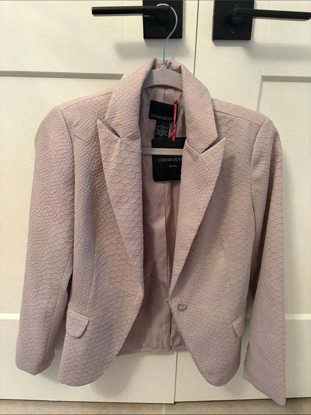 NWT Cynthia Rowley Textured Blazer